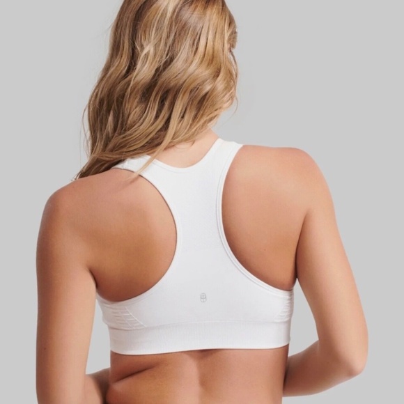 NOWSUNDAY white sports-bra size Medium, new in bag - Picture 2 of 5